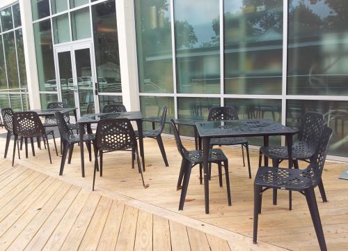 Scott Hall Outdoor Deck